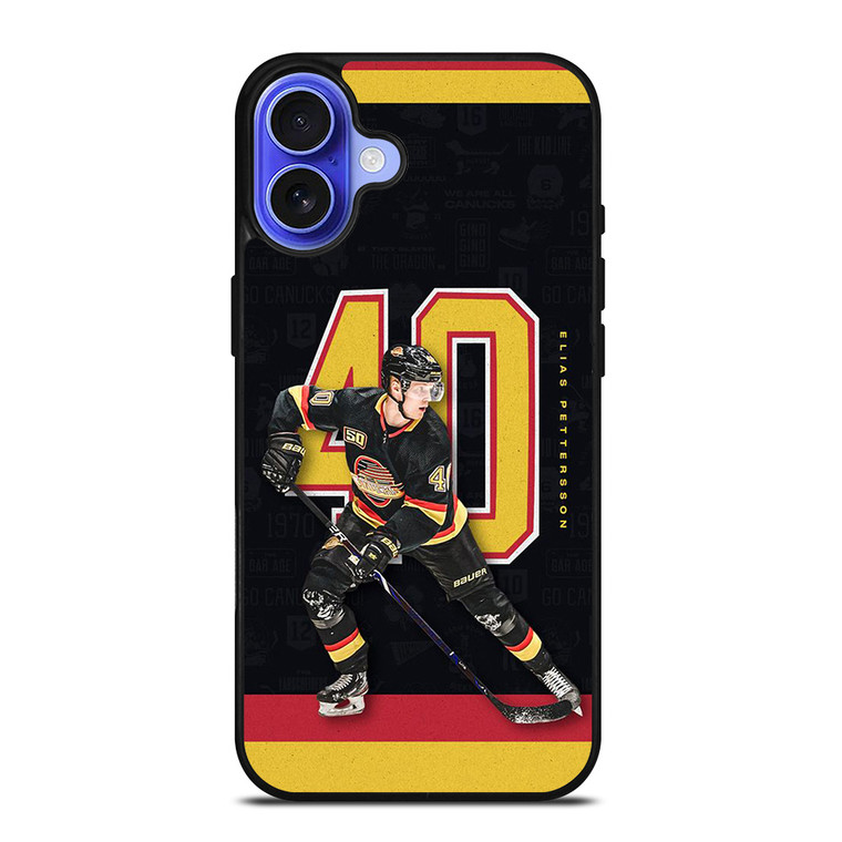 ELIAS PETTERSON VANCOUVER CANUCKS 2 iPhone 16 Case Cover