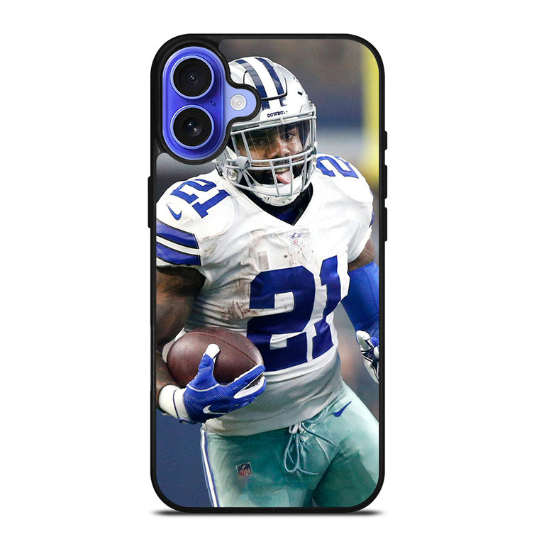 EZEKIEL ELLIOTT DALLAS COWBOY  iPhone 16 Case Cover