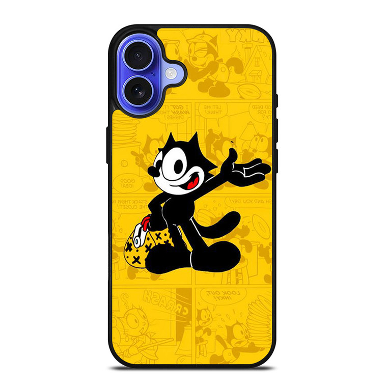FELIX THE CAT COMIC iPhone 16 Case Cover