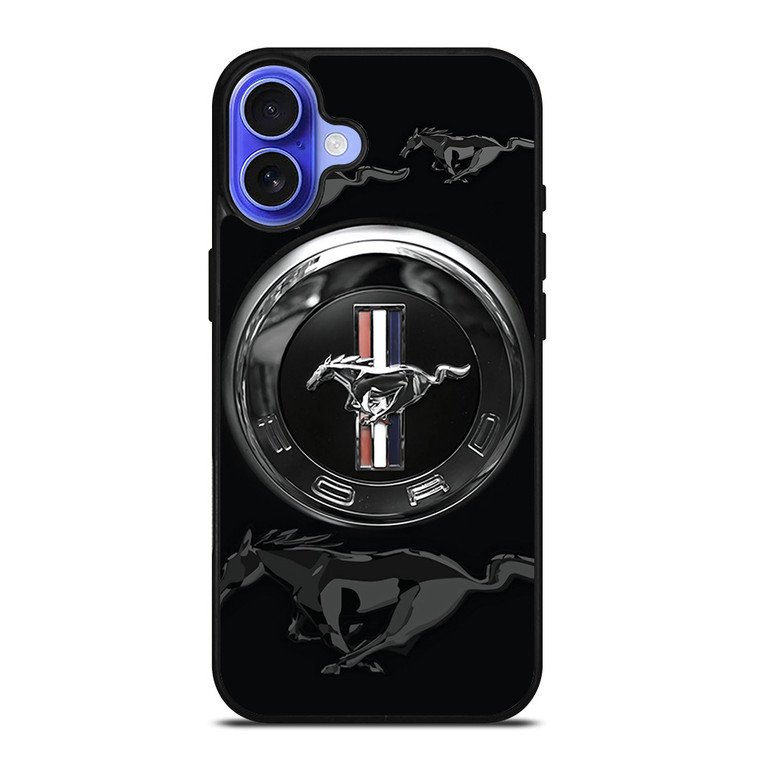 FORD MUSTANG EMBLEM iPhone 16 Case Cover