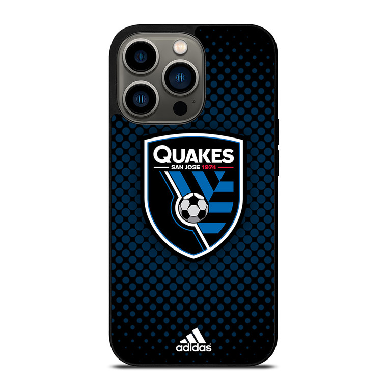 SAN JOSE EARTHQUAKES SOCCER MLS ADIDAS iPhone 13 Pro Case Cover