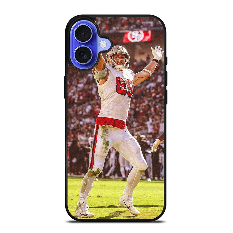 GEORGE KITTLE SAN FRANCISCO 49ERS iPhone 16 Case Cover