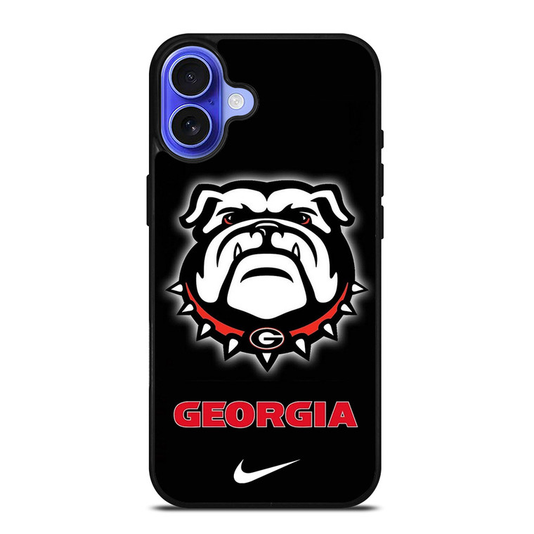 GEORGIA BULLDOGS FOOTBALL NIKE iPhone 16 Case Cover