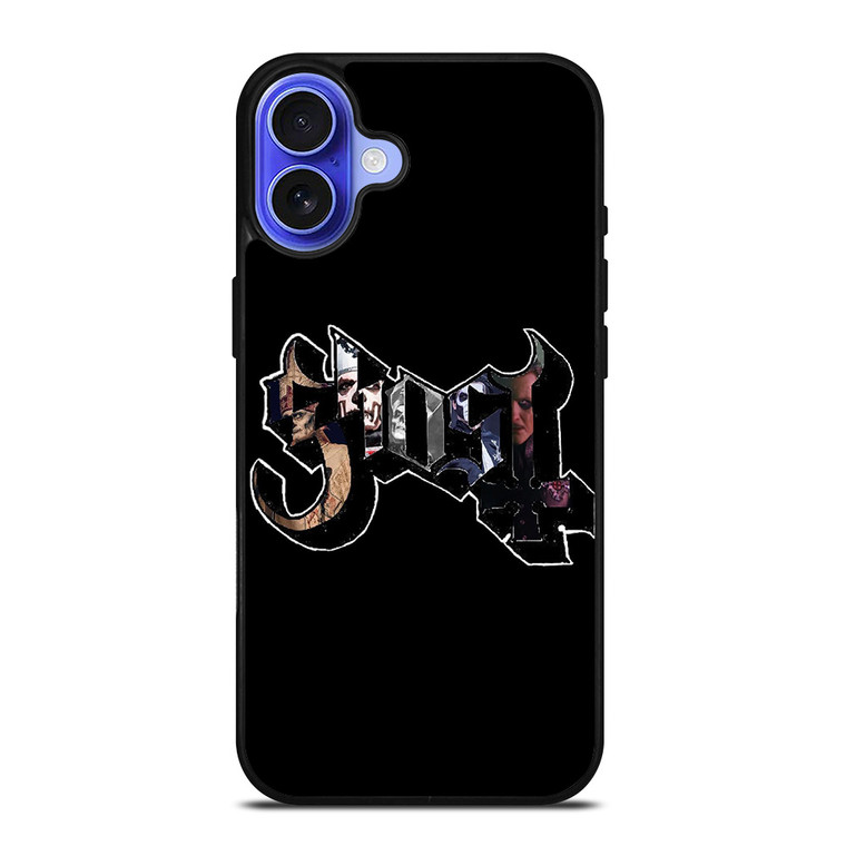 GHOST ROCK BAND LOGO 2 iPhone 16 Case Cover