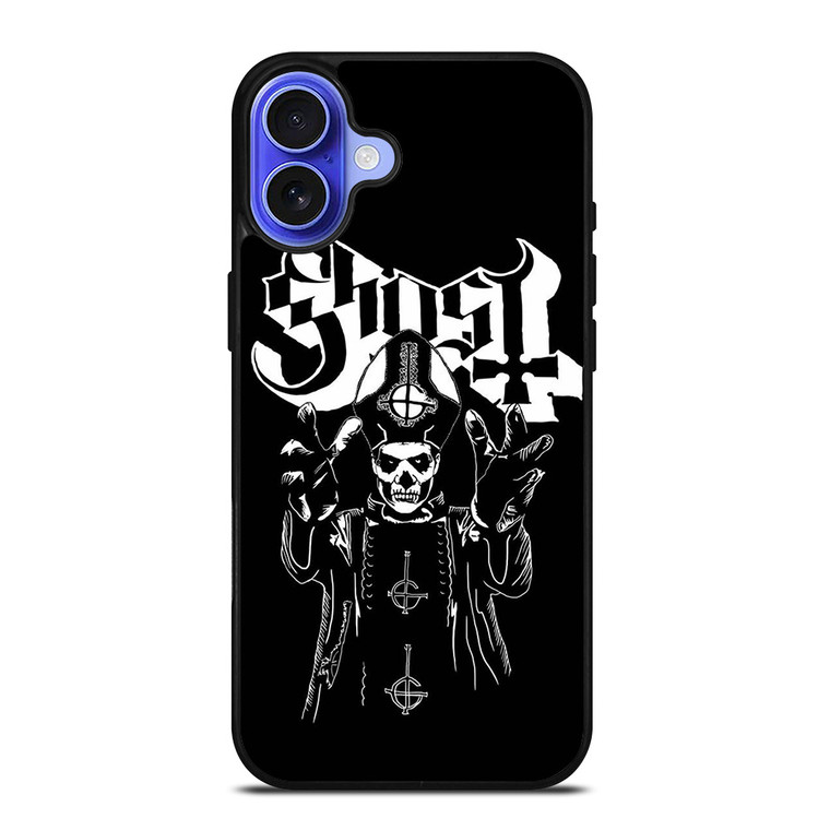 GHOST ROCK BAND SYMBOL iPhone 16 Case Cover