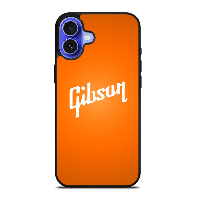 GIBSON GUITAR LOGO iPhone 16 Case Cover