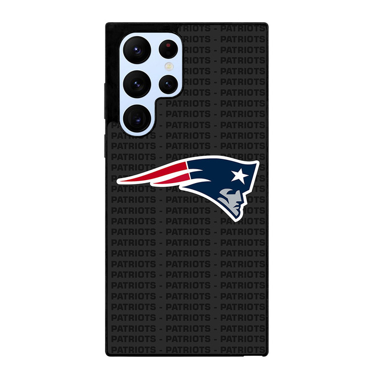 NEW ENGLAND PATRIOTS FOOTBALL TEXT Samsung Galaxy S22 Ultra Case Cover
