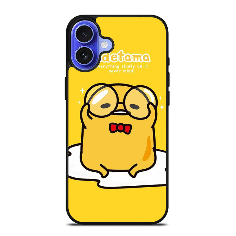 GUDETAMA LAZY EGG CUTE CARTOON iPhone 16 Case Cover