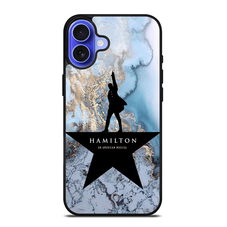 HAMILTON AN AMERICAN MUSICAL MARBLE iPhone 16 Case Cover