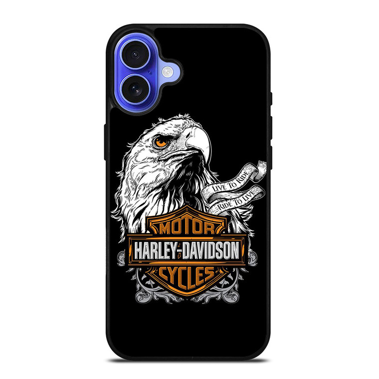 HARLEY DAVIDSON EAGLE MERCH iPhone 16 Case Cover