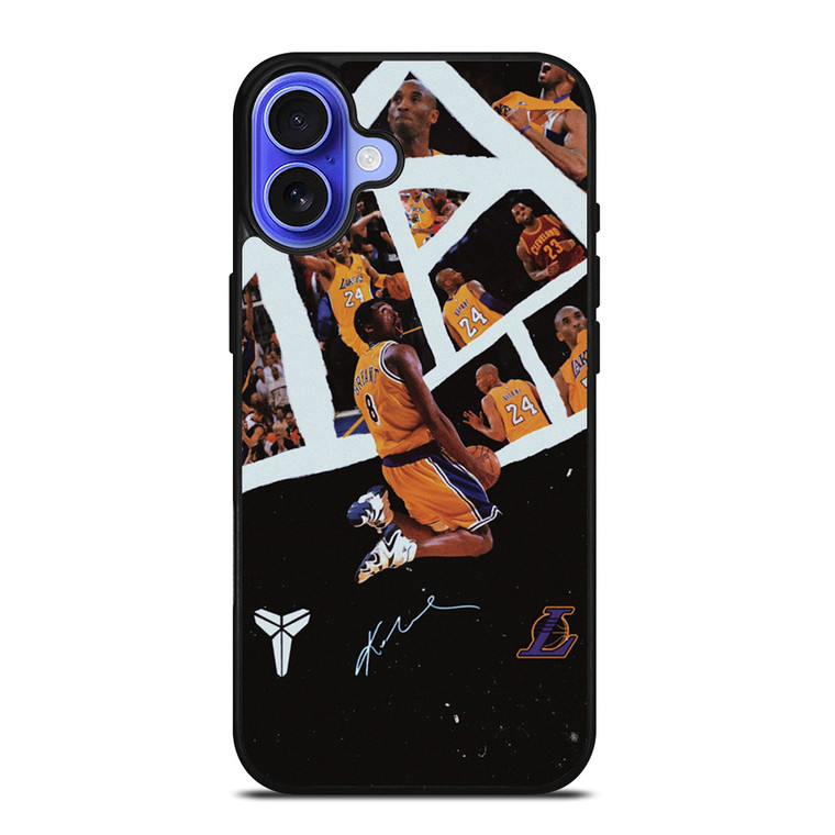 IN MEMORIAM KOBE BRYANT LAKERS iPhone 16 Case Cover