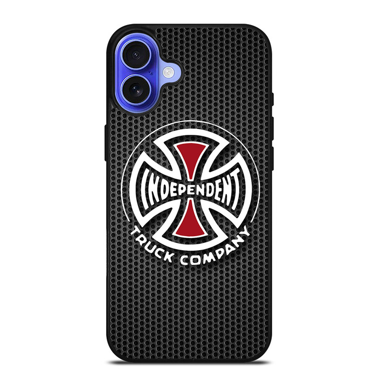 INDEPENDENT TRUCK COMPANY METAL LOGO 2 iPhone 16 Case Cover