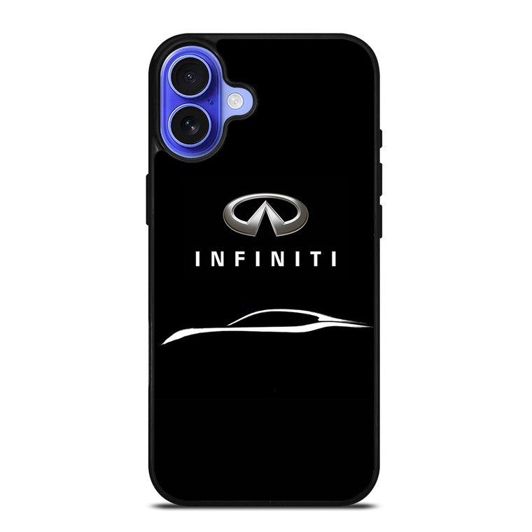 INFINITI CARS SILHOUETTE iPhone 16 Case Cover