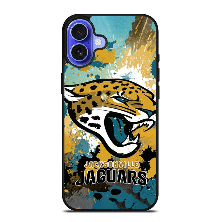 JACKSONVILLE JAGUARS ART LOGO iPhone 16 Case Cover