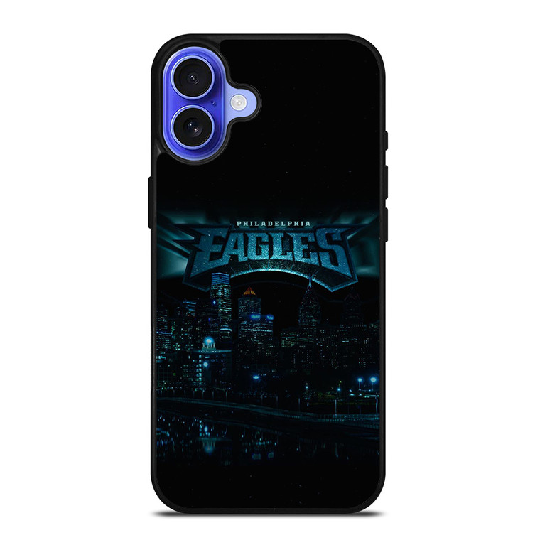 JALEN HURTS PHILADELPHIA NIGHT CITY iPhone 16 Case Cover