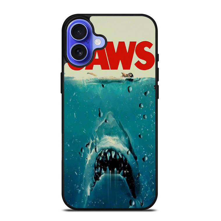 JAWS LOGO iPhone 16 Case Cover