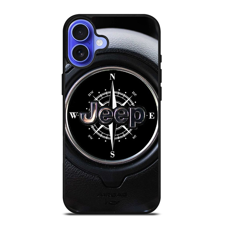 JEEP STEER COMPAS iPhone 16 Case Cover