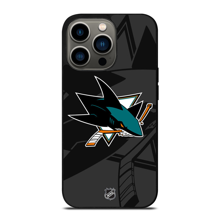 SAN JOSE SHARKS NHL TEAM iPhone 13 Pro Case Cover