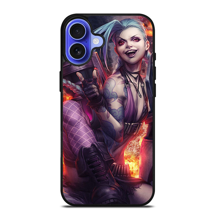 JINX LEAGUE OF LEGENDS 3 iPhone 16 Case Cover