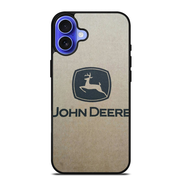 JOHN DEERE METAL LOGO iPhone 16 Case Cover