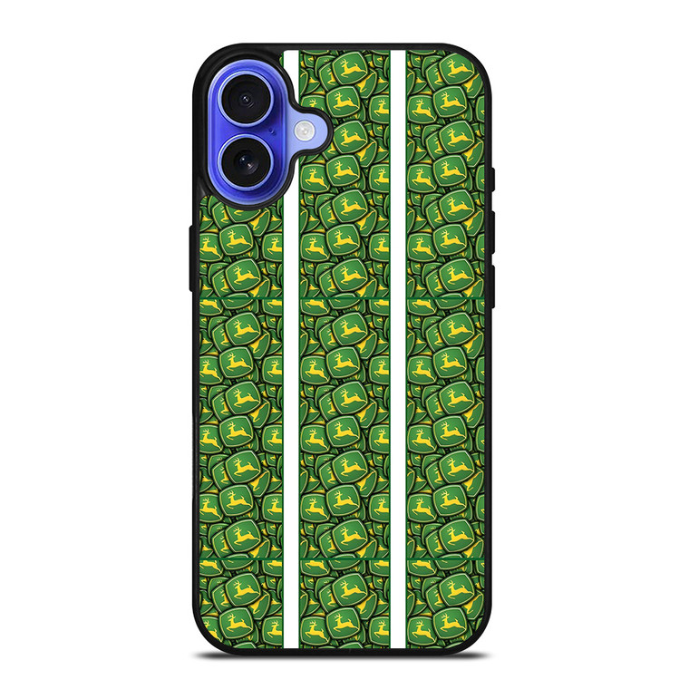 JOHN DEERE WALL COLLAGE GREEN iPhone 16 Case Cover