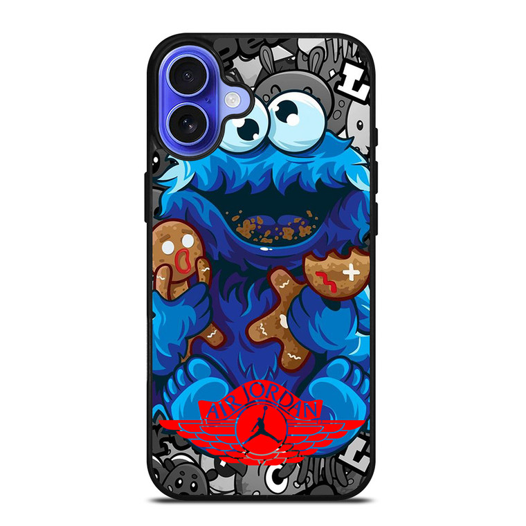 JORDAN AIR COOKIE MONSTER iPhone 16 Case Cover
