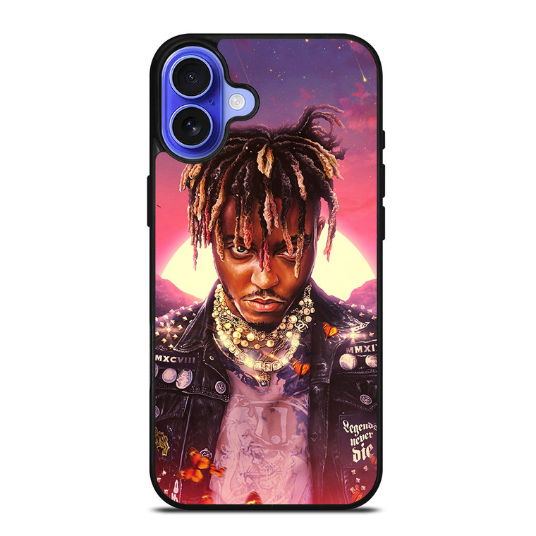 JUICE WRLD FACE RAPPER iPhone 16 Case Cover
