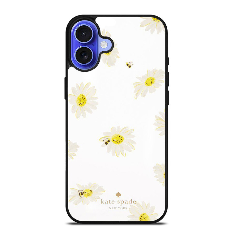 KATE SPADE FLOWER BEE iPhone 16 Case Cover