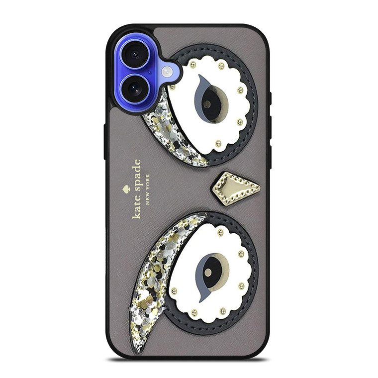KATE SPADE OWL APPLIQUE iPhone 16 Case Cover