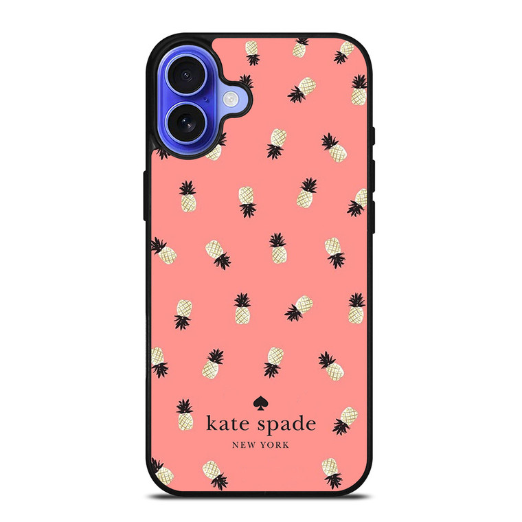 KATE SPADE PINK PINEAPPLE iPhone 16 Case Cover