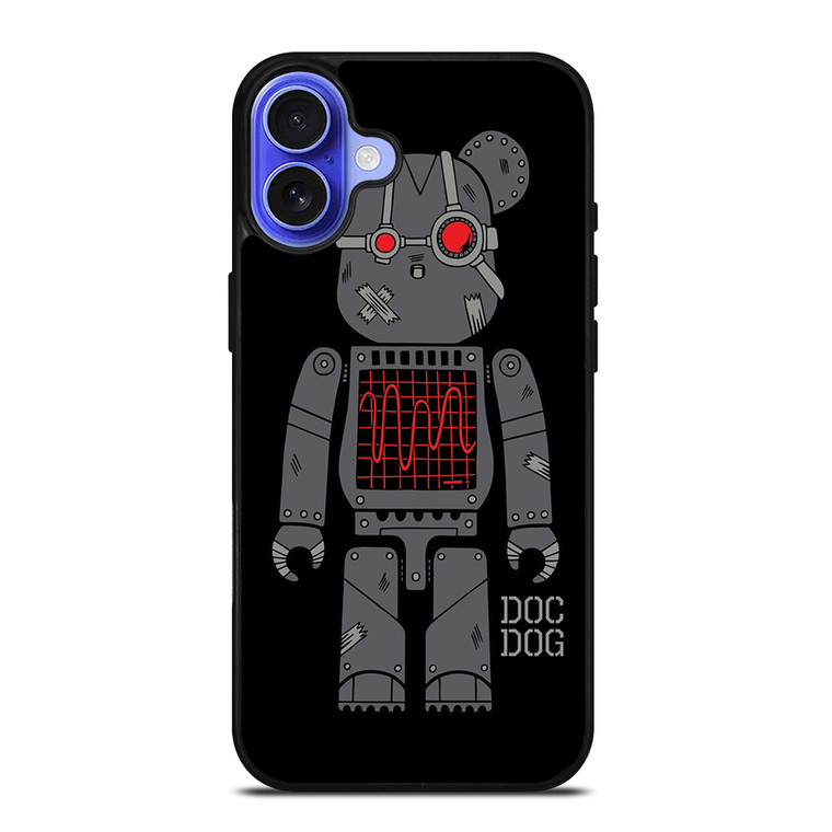 KAWS ROBOT HYPERBEAST DOC DOG iPhone 16 Case Cover