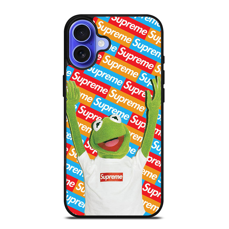 KERMIT FROG SESAME SUPREME iPhone 16 Case Cover KERMIT FROG SESAME SUPREME iPhone 16 Case Cover
