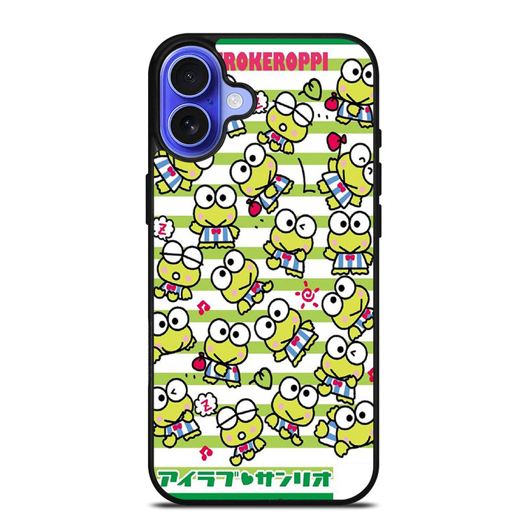 KEROPPI COLLAGE CARTOON iPhone 16 Case Cover
