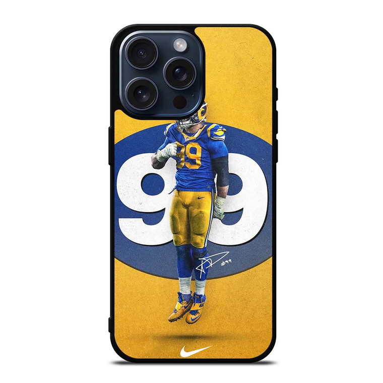AARON DONALD 99 LOS ANGELES RAMS  iPhone 15 Pro Max Case Cover AARON DONALD 99 LOS ANGELES RAMS  iPhone 15 Pro Max Case Cover