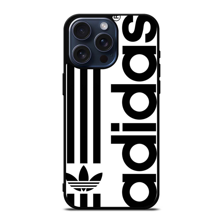 ADIDAS VERTICAL STRIPE LOGO iPhone 15 Pro Max Case Cover
