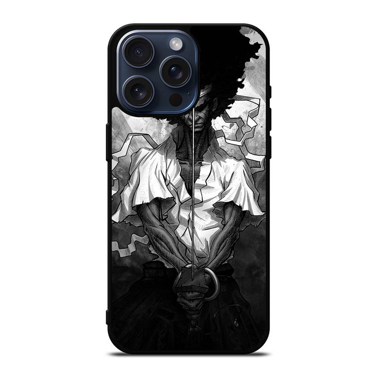 AFRO SAMURAI ARTWORK iPhone 15 Pro Max Case Cover