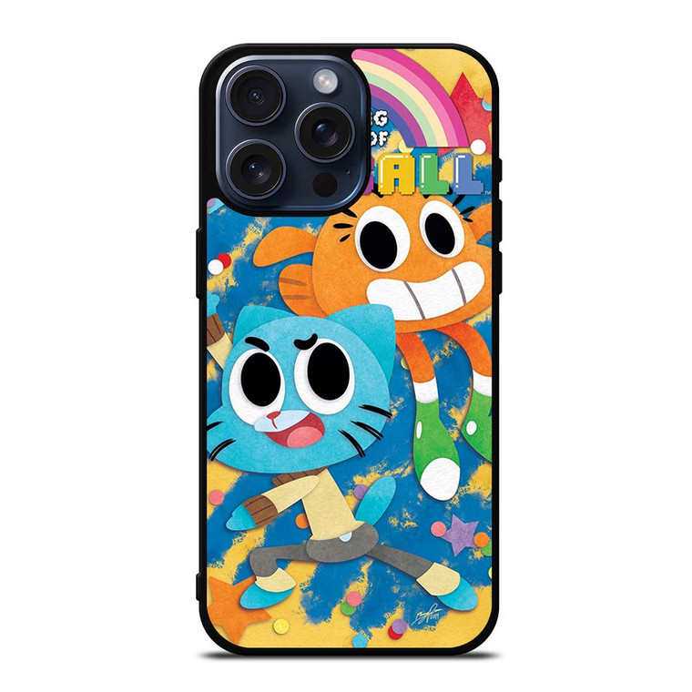 AMAZING WORLD OF GUMBALL CARTOON iPhone 15 Pro Max Case Cover