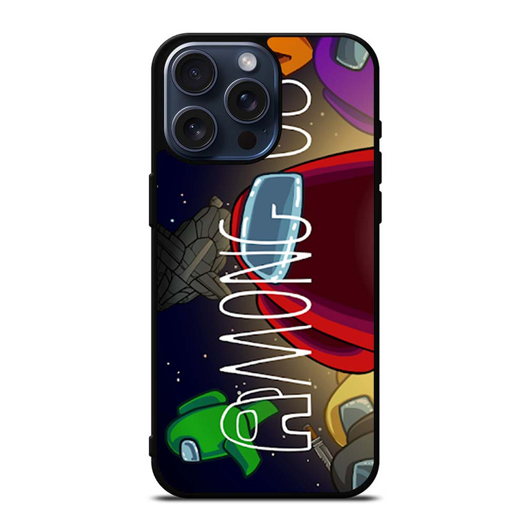AMONG US GAME LOGO iPhone 15 Pro Max Case Cover
