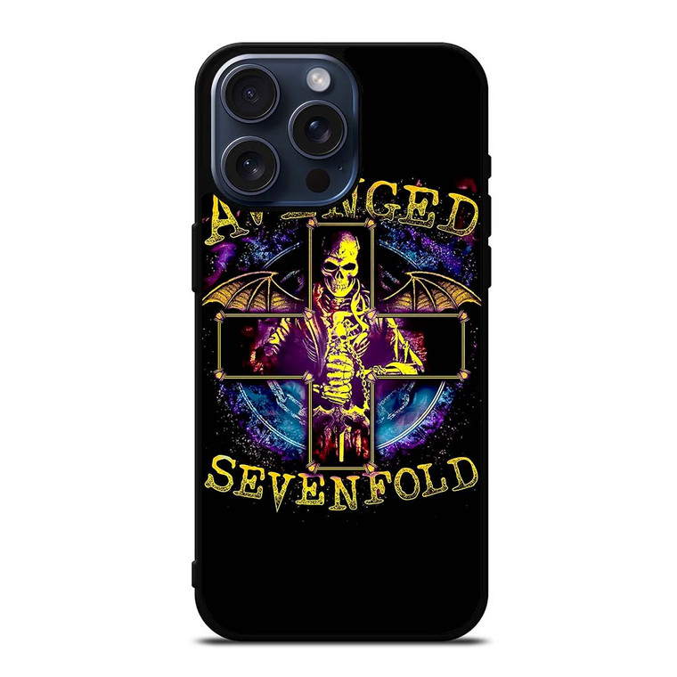AVENGED SEVENFOLD A7X BAND LOGO iPhone 15 Pro Max Case Cover
