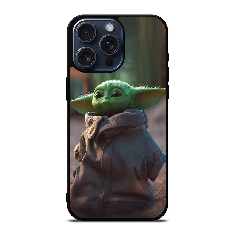 BABY YODA CUTE iPhone 15 Pro Max Case Cover
