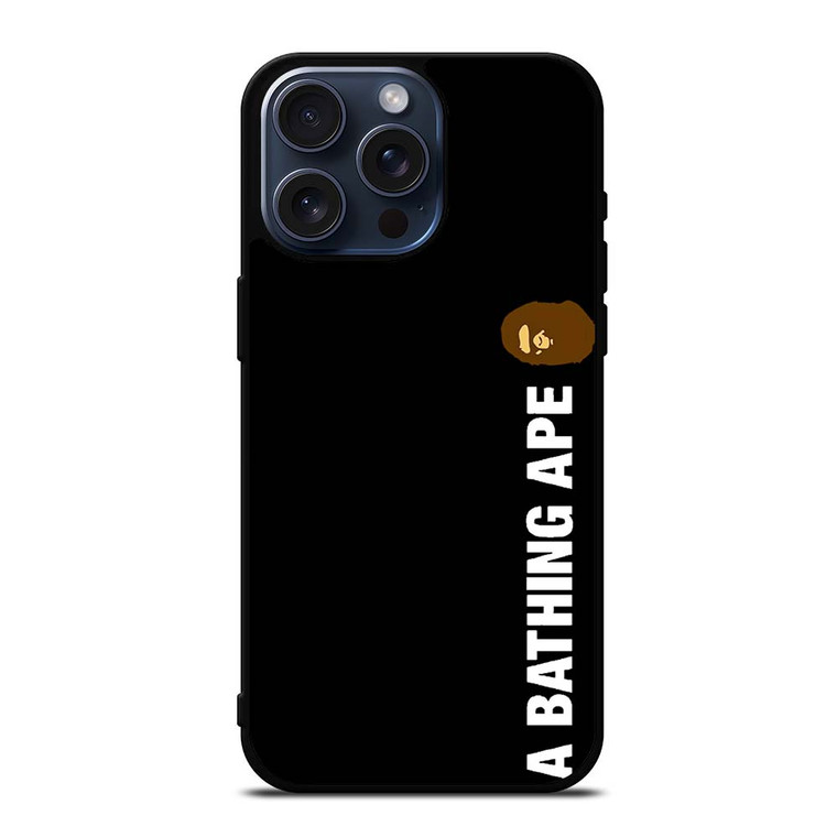BATHING APE TAG LOGO iPhone 15 Pro Max Case Cover