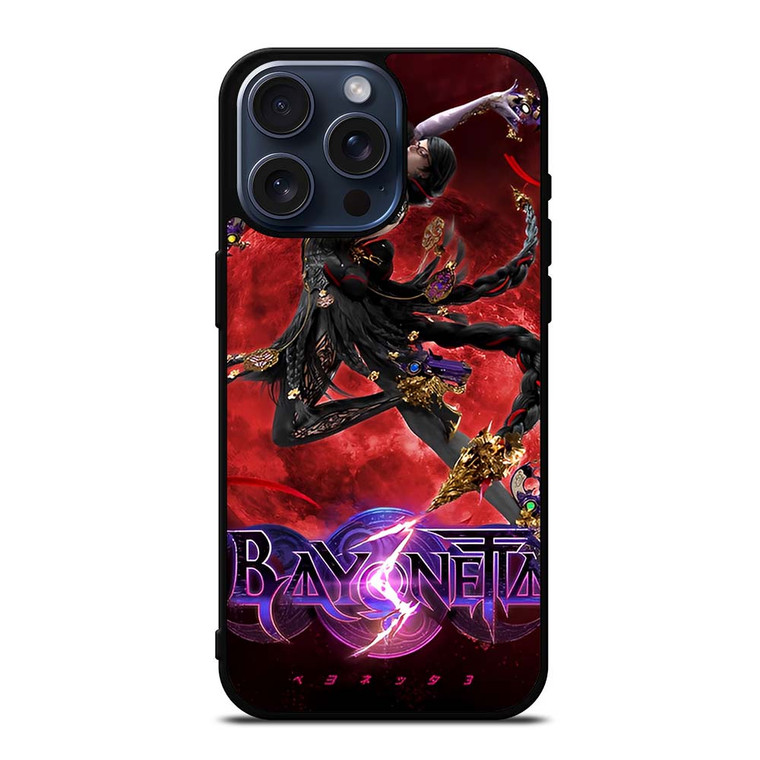 BAYONETTA 3 NINTENDO GAMES iPhone 15 Pro Max Case Cover