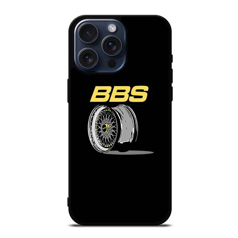 BBS WHEEL FAN ART iPhone 15 Pro Max Case Cover