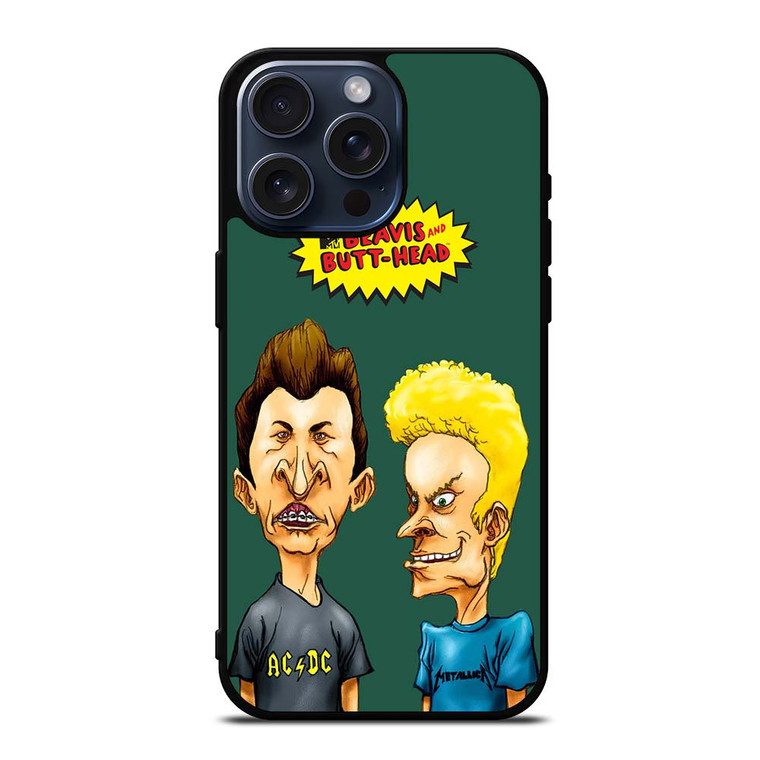 BEAVIS AND BUTTHEAD CARTOON iPhone 15 Pro Max Case Cover