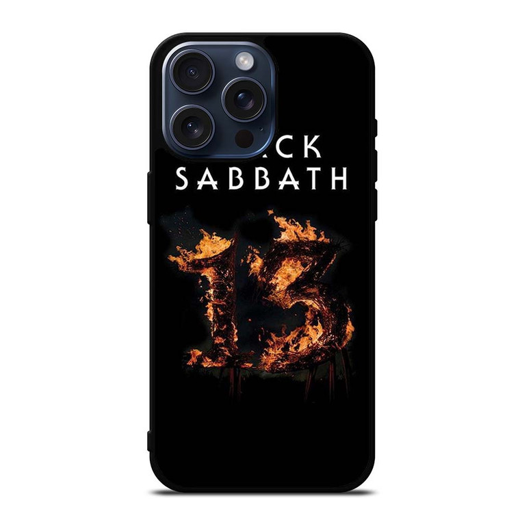 BLACK SABBATH 13 ALBUM COVER iPhone 15 Pro Max Case Cover