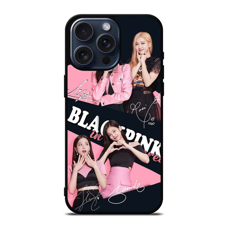 BLACKPINK CUTE iPhone 15 Pro Max Case Cover