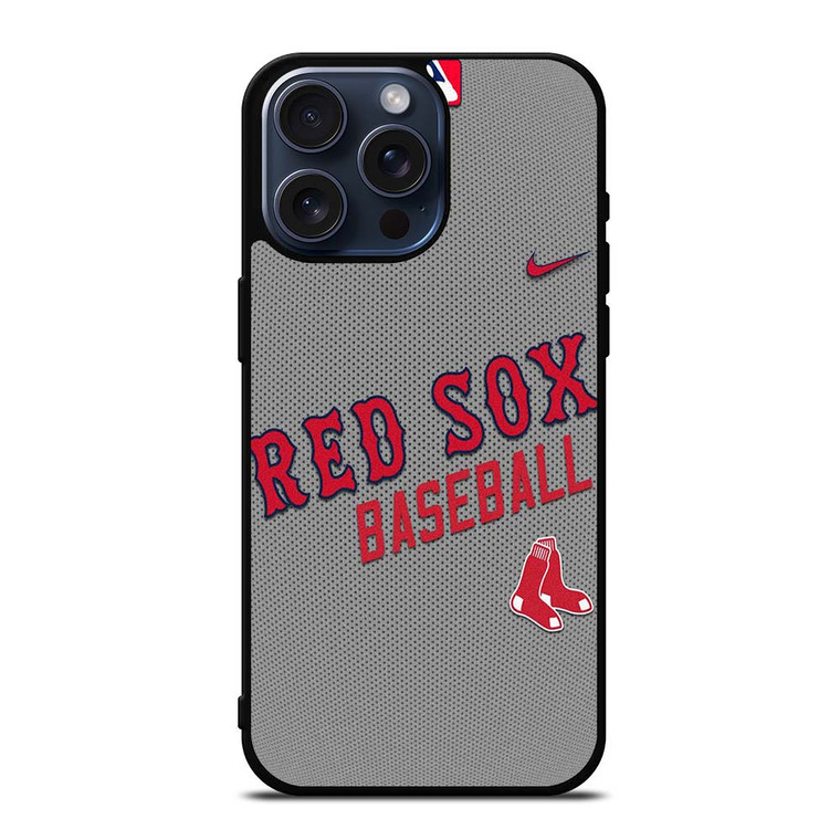BOSTON RED SOX NIKE MLB iPhone 15 Pro Max Case Cover BOSTON RED SOX NIKE MLB iPhone 15 Pro Max Case Cover