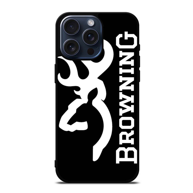 BROWNING ARMS LANDSCAPE LOGO iPhone 15 Pro Max Case Cover