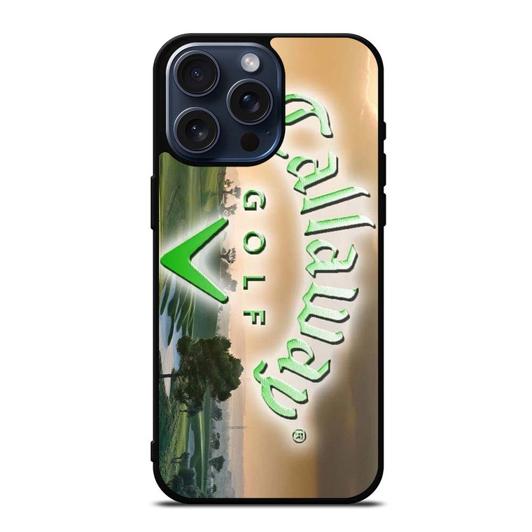 CALLAWAY GOLF FIELD LOGO iPhone 15 Pro Max Case Cover