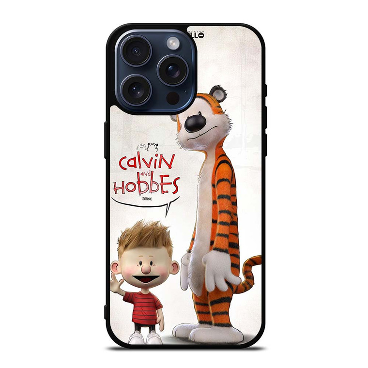 CALVIN AND HOBBES 3D iPhone 15 Pro Max Case Cover